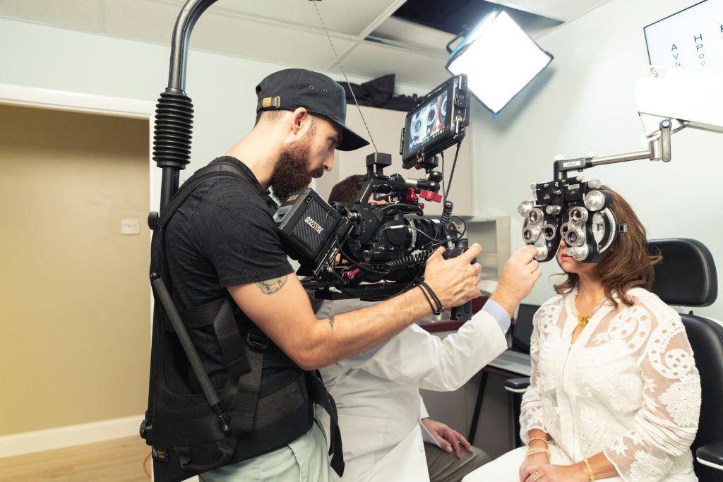 Behind-the-scenes of our medical commercial videography production with Advanced Cataract & Glaucoma Care. 