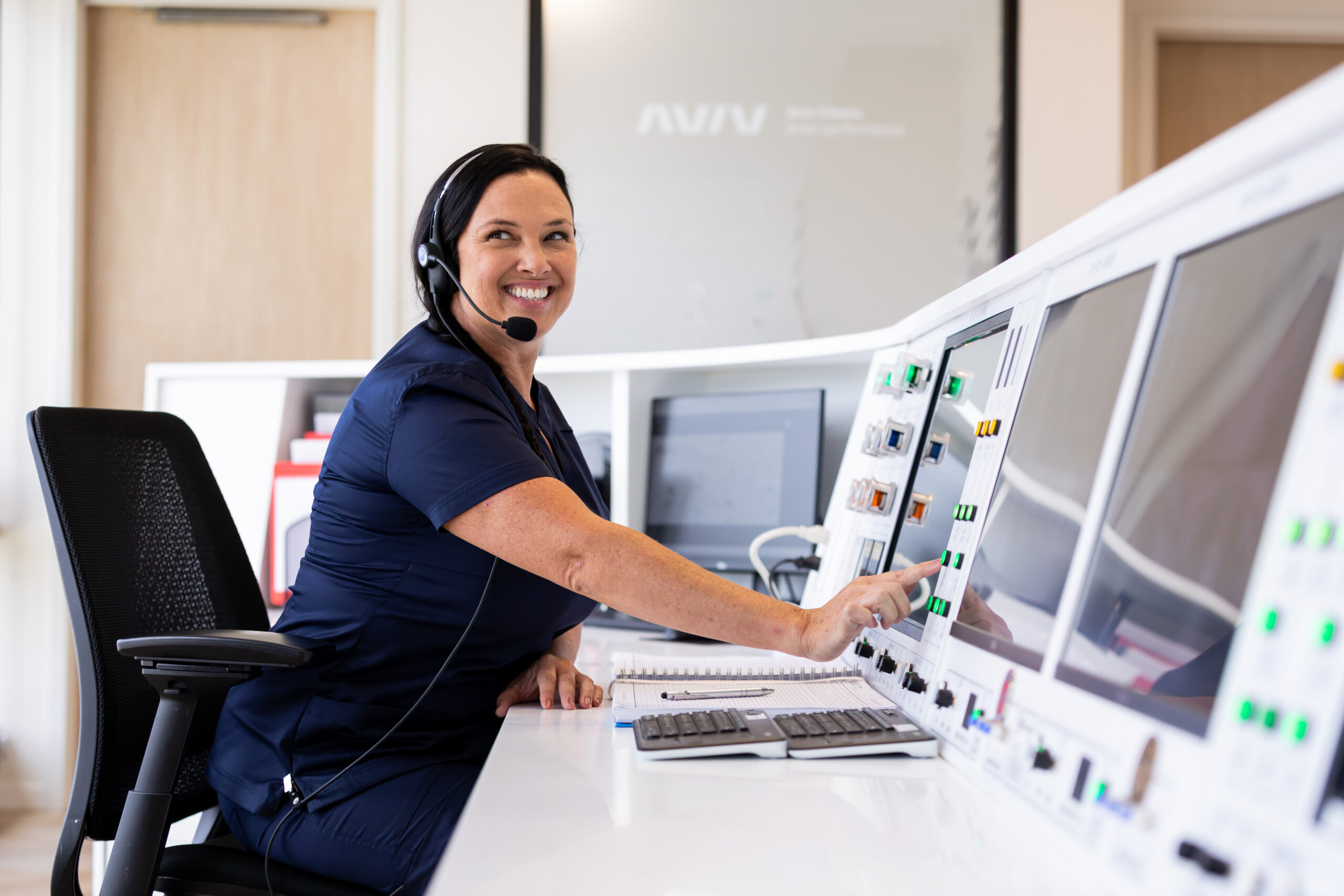 AVIV Clinics project showcasing creative direction, model booking, and polished visuals.