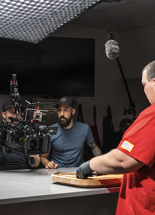 Creative direction and sound engineering for National Beef’s promotional content.
