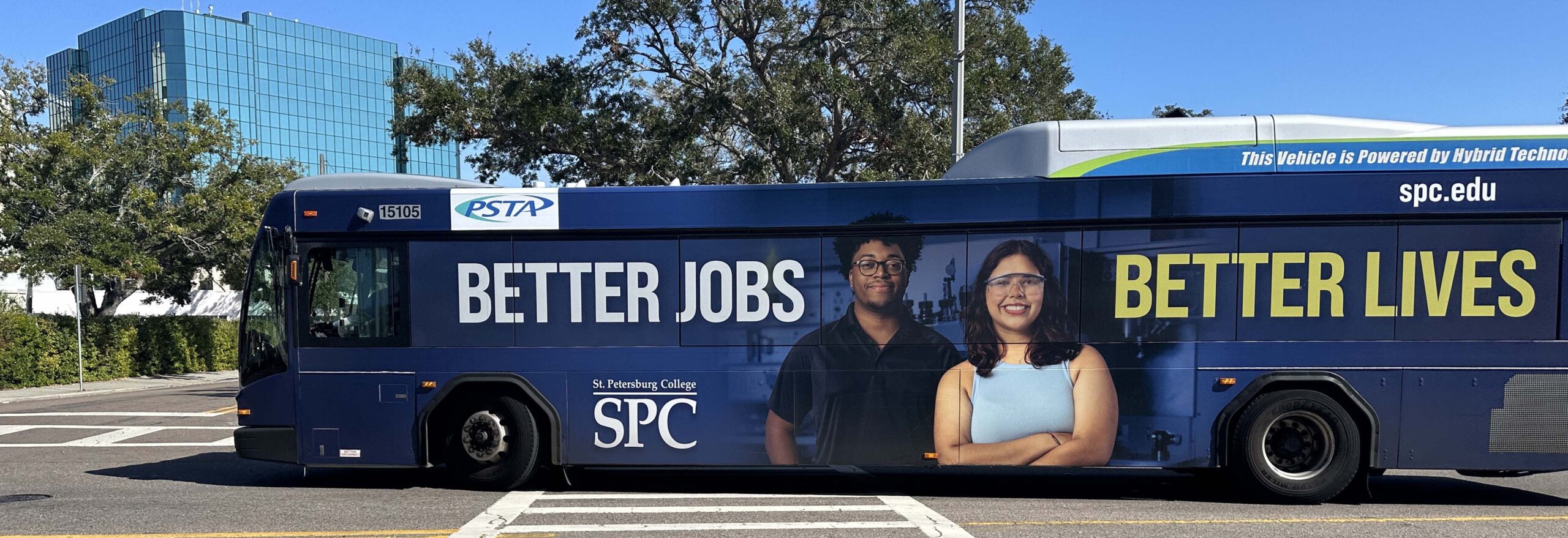 Concept development and wardrobe direction for St. Petersburg College promotional visuals.
