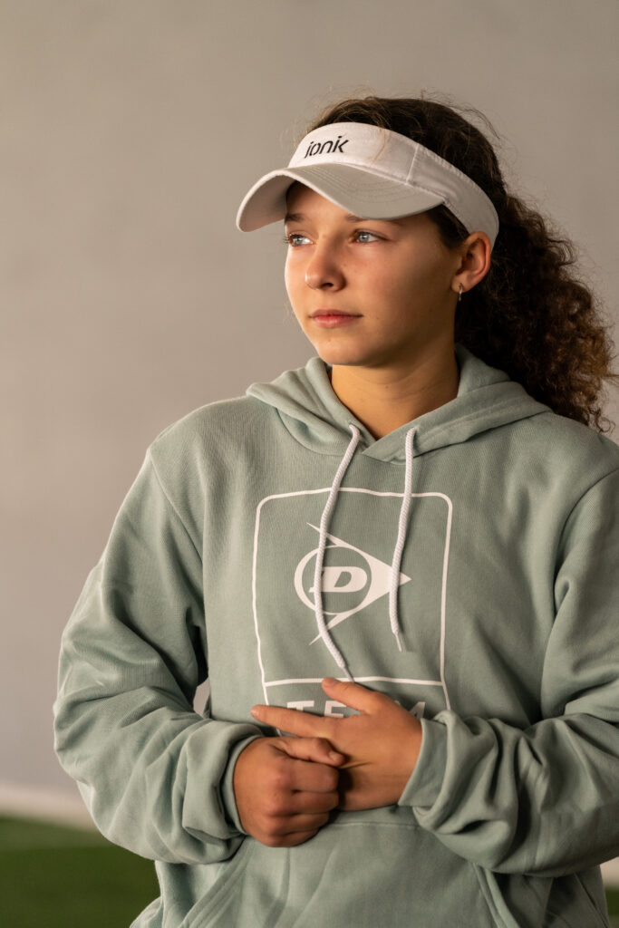 Creative direction and post-production for Dunlop Tennis promotional visuals.
