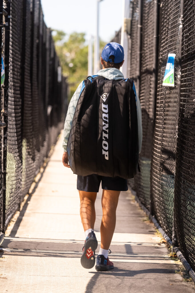 Aerial video, sound engineering, and color grading for Dunlop Tennis visuals.

