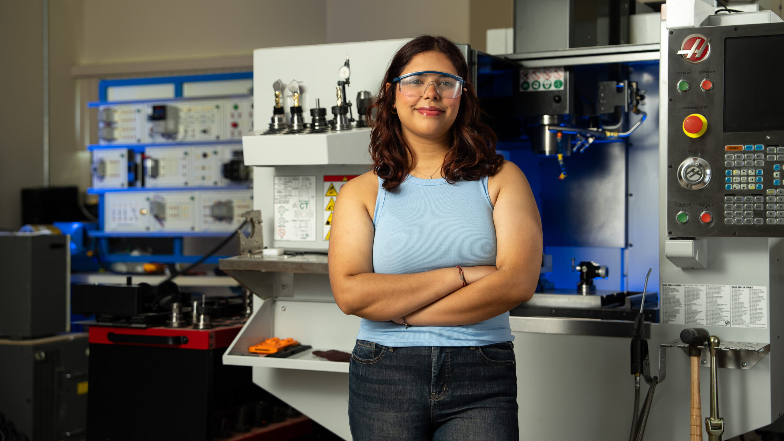 Professional brand and advertising photography for SPC Community College in St. Pete and Clearwater, Florida. Captured by Brittany Echemendia, Lead Photographer, Director, and Creative Producer at Two Stories Media.