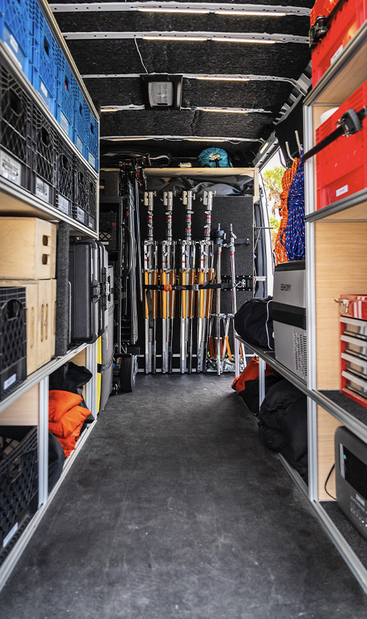 photo grid rentals van