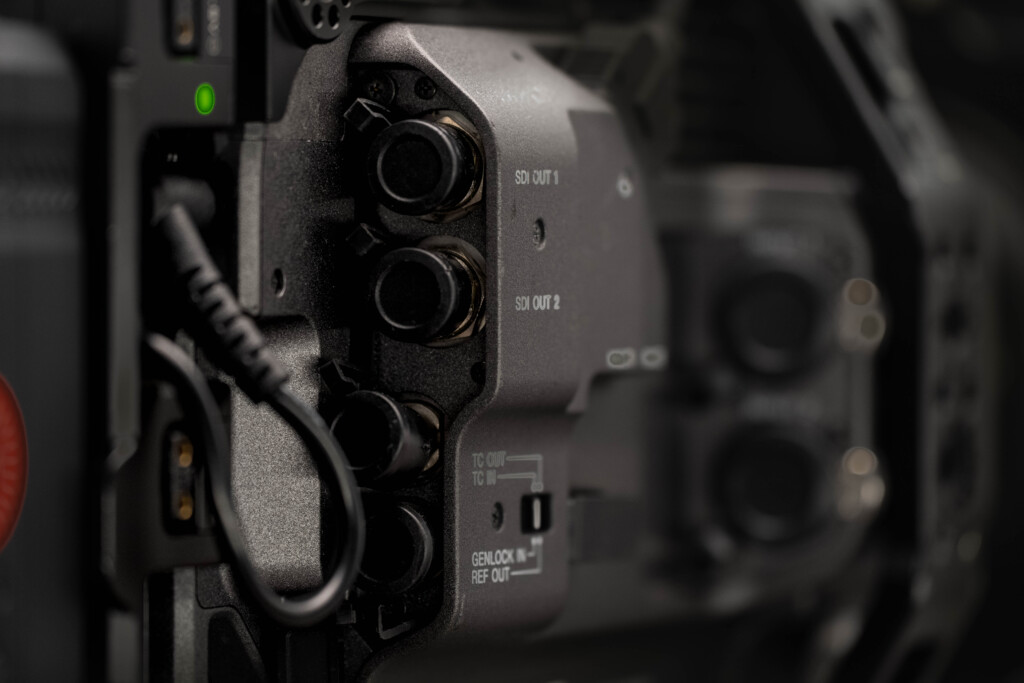 Sony FX9 camera, angle detail