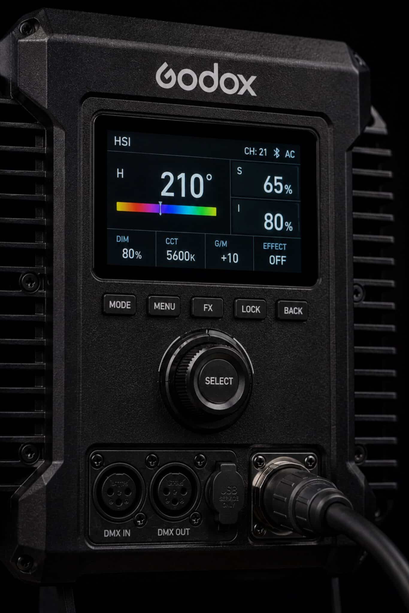 Godox 1200R panel detail